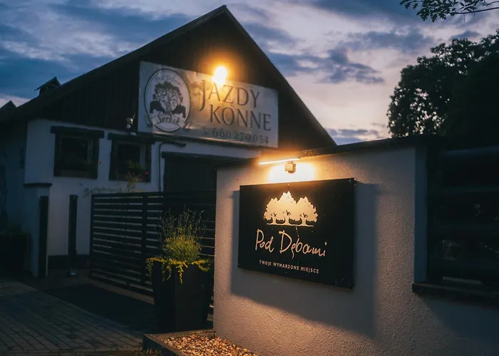 アパート Pod Debami Stadnina Koni Jezioro I Morze